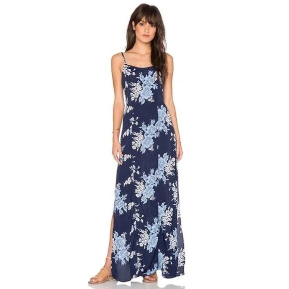 Privacy Please Revolve Bijou Slip Maxi Dress in Athena XS - Picture 1 of 12